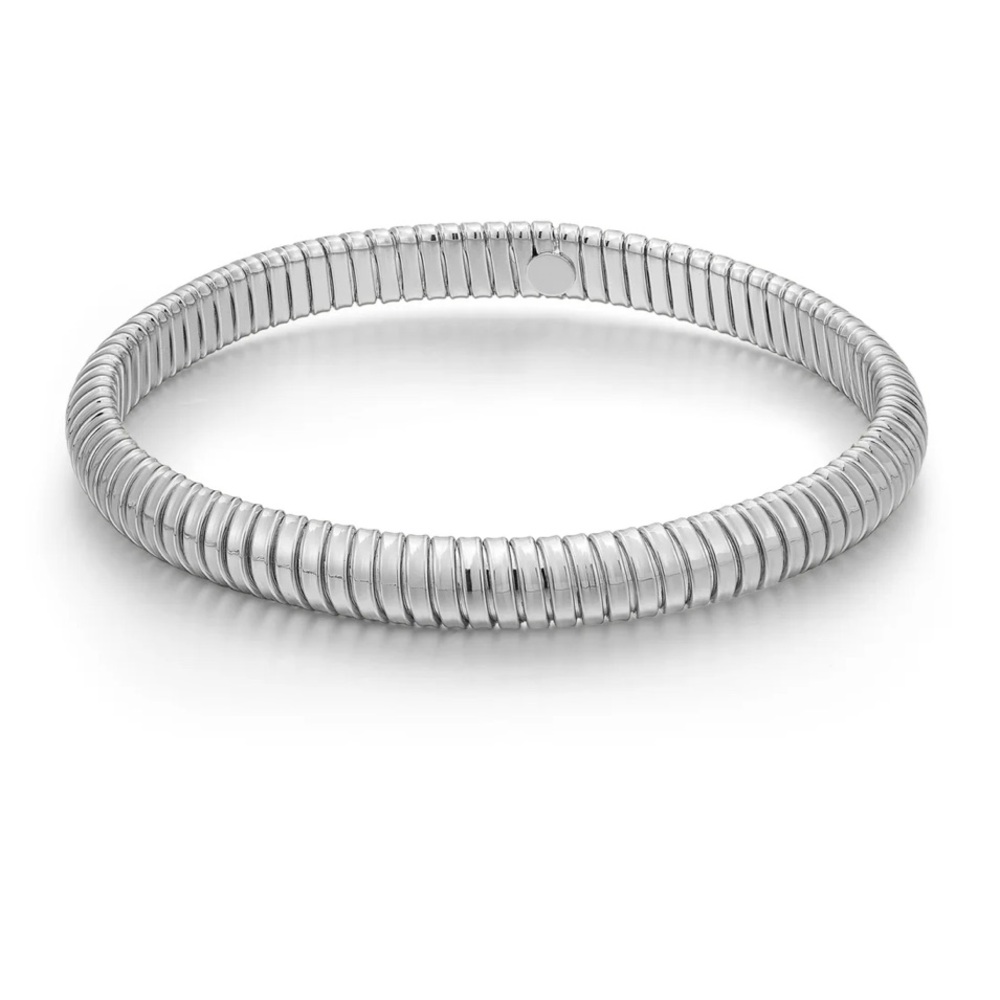 Luv Aj MINI FLEX SNAKE CHAIN BRACELET- SILVER